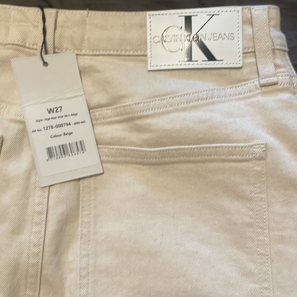 Calvin Klein High Rise Mini Skirt_NWT - Picture 6 of 10